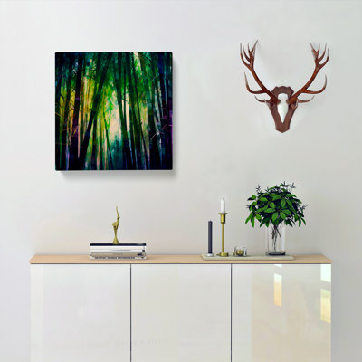 Bamboo Forest Impressionism No.1 - No Frame Print