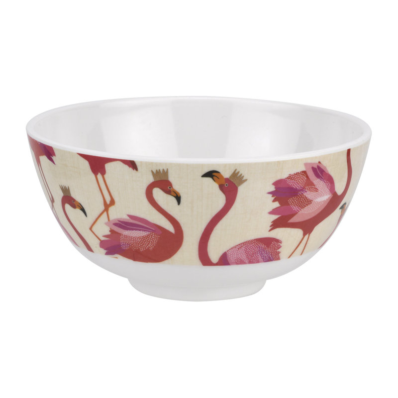 Bols en mélamine 6 po Portmeirion Sm Flamingo Collection S / 4