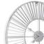 Acctim Wall Clock Galvanised Metal Outdoor & Indoor Use Weather-86138789-86138788