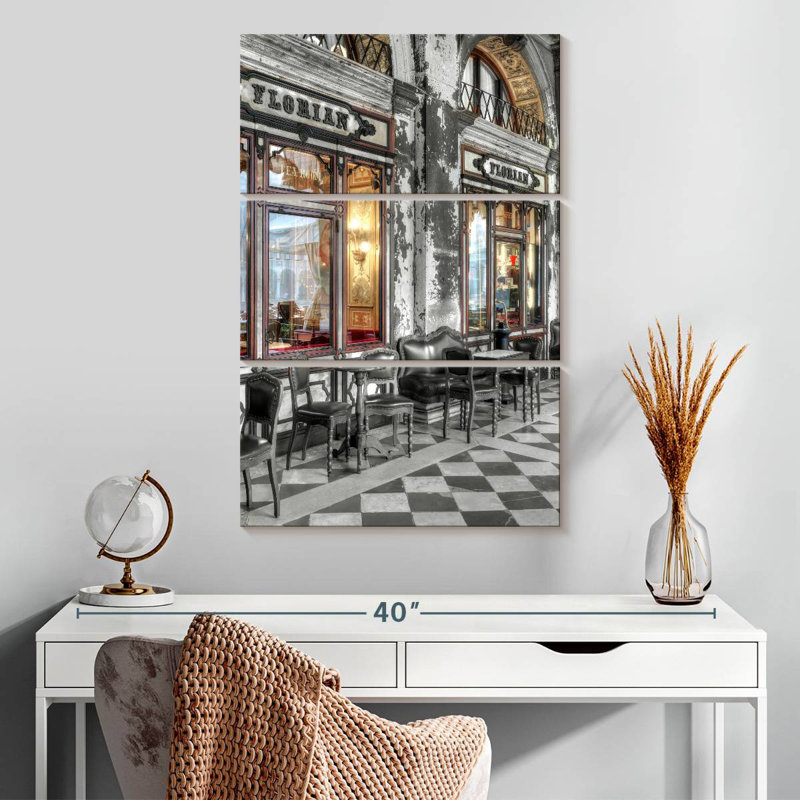 Nicci Caffe Florian Venezia, 32" H x 20" W