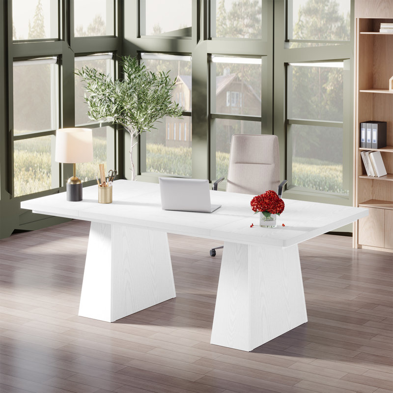 Bureau blanc Jasine, Blanc