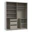 SCHACH&MATT 2 Manufactured Wood Wardrobe-1500240100-1500240122