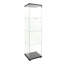 Vitrine 4 lumières à DEL avec porte et bibliothèque au sol pour le bureau de la chambre à coucher