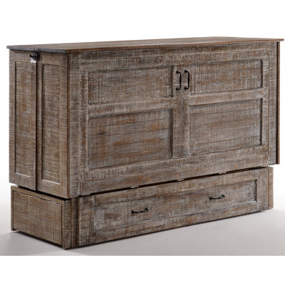 Lit-armoire avec grand lit Luka