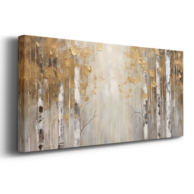 Abstract Series 10 #CXIII-Wide Gallery Wrapped Canvas, 12" H x 30" W
