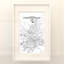 Charlottesville, carte de la ville, impression graphique-1816501840-1816501841