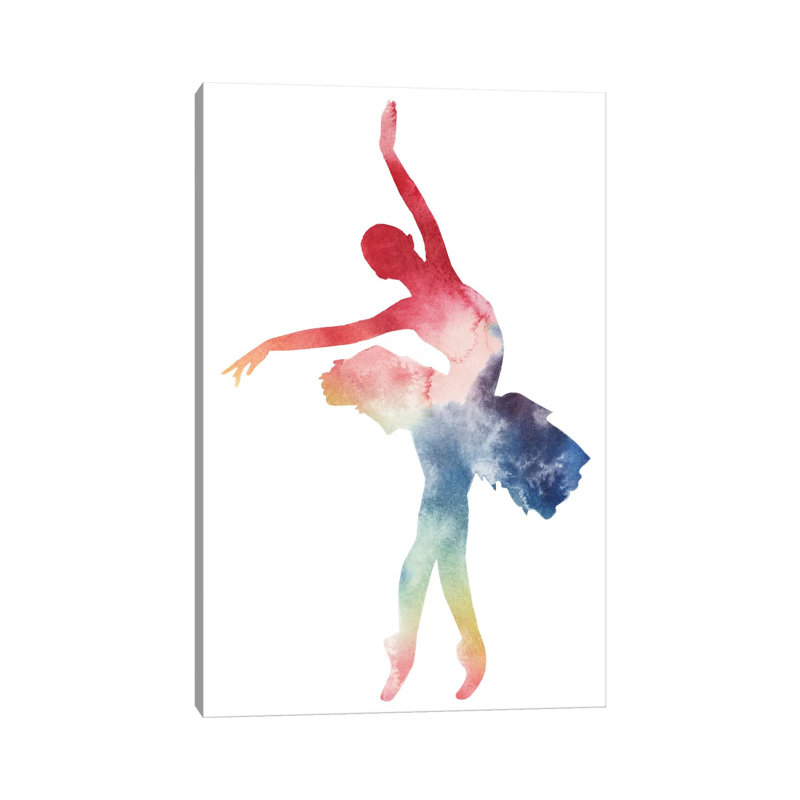 Ballerina Beam I by Grace Popp - Wrapped Canvas Print, 20.32 cm H x 30.48 cm W