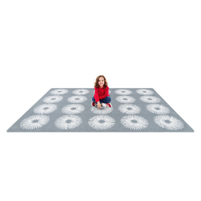Tapis nuageux 5 pi 4 po x 7 pi 8 po Wishful Th pensant
