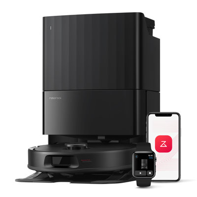 Roborock Qrevo Series, Robot Vacuum and Mop, 8000Pa Suction, Upgraded From Qrevo Pro, Anti-Tangle Brushes, Smart Obstacle Avoidance, Self-Washing(QV 3
