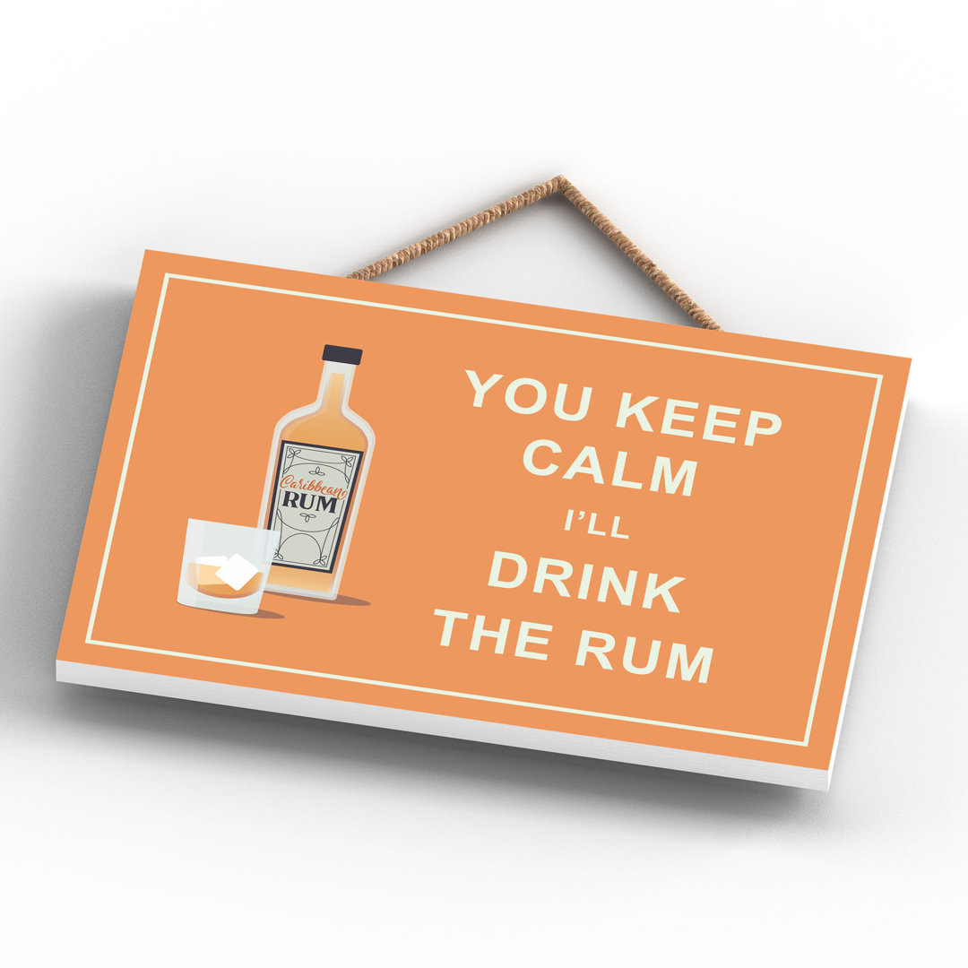 KEEP CALM RUM 120X185