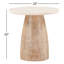 Palm Desert Marble End Table