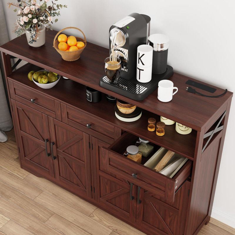 Ashveer 51.2'' Sideboard, Brown