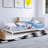 80"X42" Twin Size Wood Coffee Bed-106495899