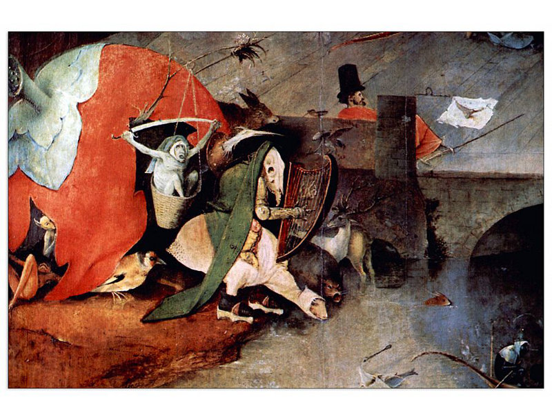 Hieronymus Bosch - Wrapped Canvas Painting