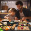 Ensemble de fabrication de sushi 27 en 1 [parent-enfant] Ensemble de sushi, pour débutants / professionnels, avec des tapis à sushi en bambou, un bazooka à sushi, un moule à onigiri, une palette à riz, un couteau à sushi, un guide et plus encore