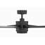 Ventilateur de plafond intelligent d'intérieur / extérieur de 84 pouces avec ensemble de lumières DEL CCT Odyn - noir avec pales noires-30887086