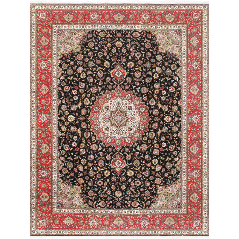 Baku One-of-a-Kind Rectangle 9'10" X 13'6" Hand Knotted Area Rug