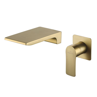 Wall Mounted Optional Single-handle Bathroom Faucet
