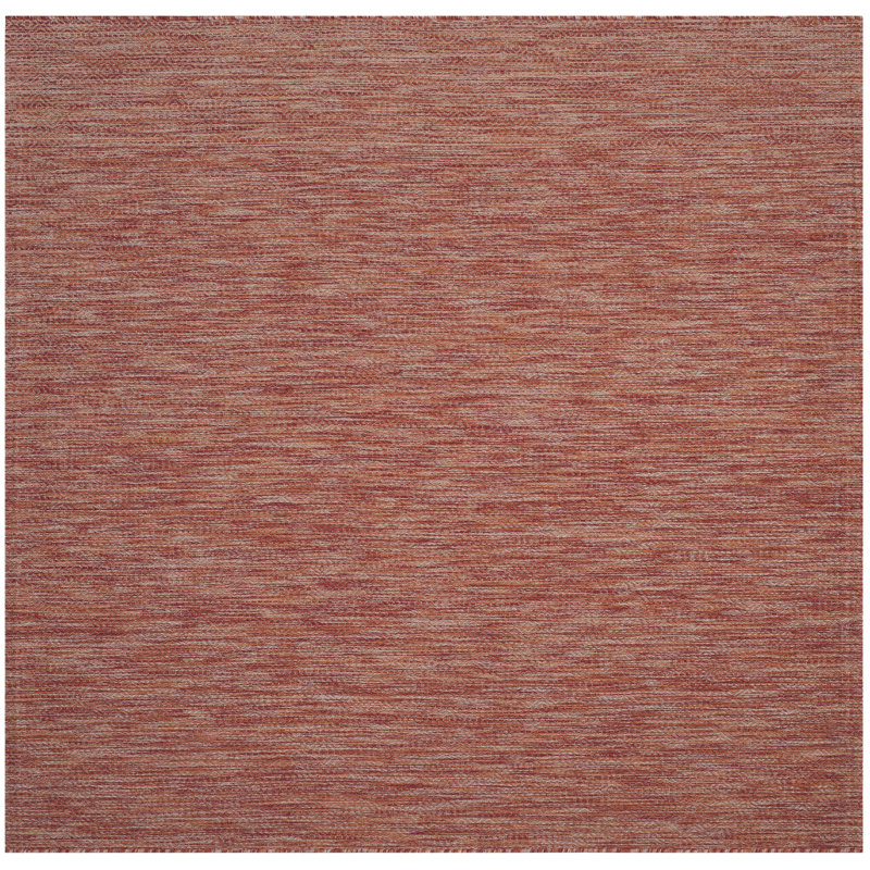 Stevo Performance Abstract Indoor/Outdoor Area Rug, Square 4'