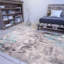 Tapis luxueux lavable à la machine, 4,9 x 7,5 pieds, 100% polyester, 1850 g / m², hauteur des poils: 0,2 pouce | Envers écologique en polyester recyclé | Parfait pour le salon et la chambre à coucher, conception douce et durable-1179045038