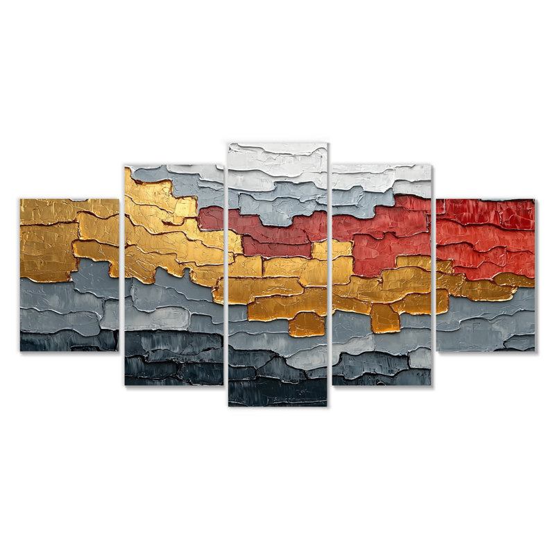 Olavarria - minimalisme art mural - ensemble d'art mural moderne