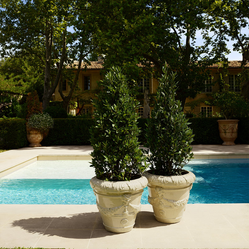 Toulon Ceramic Planter, Sand