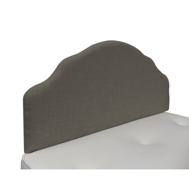Upholstered Headboard, Silver, Double (4'6)