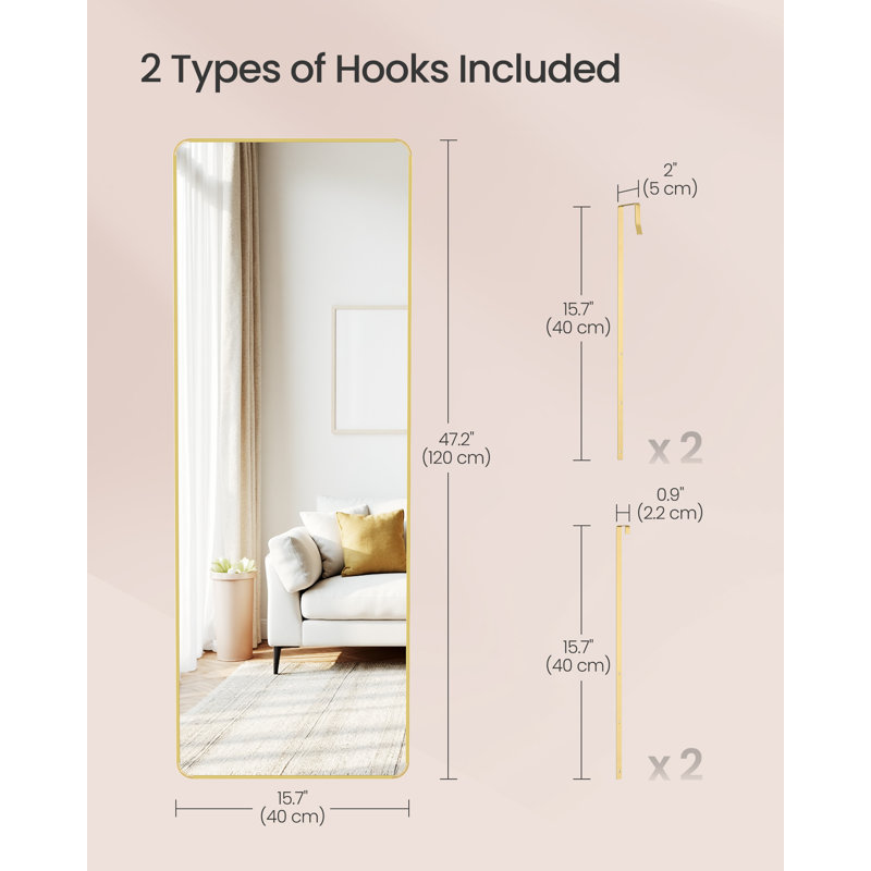Aluminium Rectangle Mirror