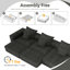 Canapé modulaire surdimensionné Boneless-917401064