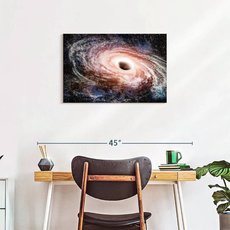 Oberle Into The Black Hole, 20'' H x 30'' W