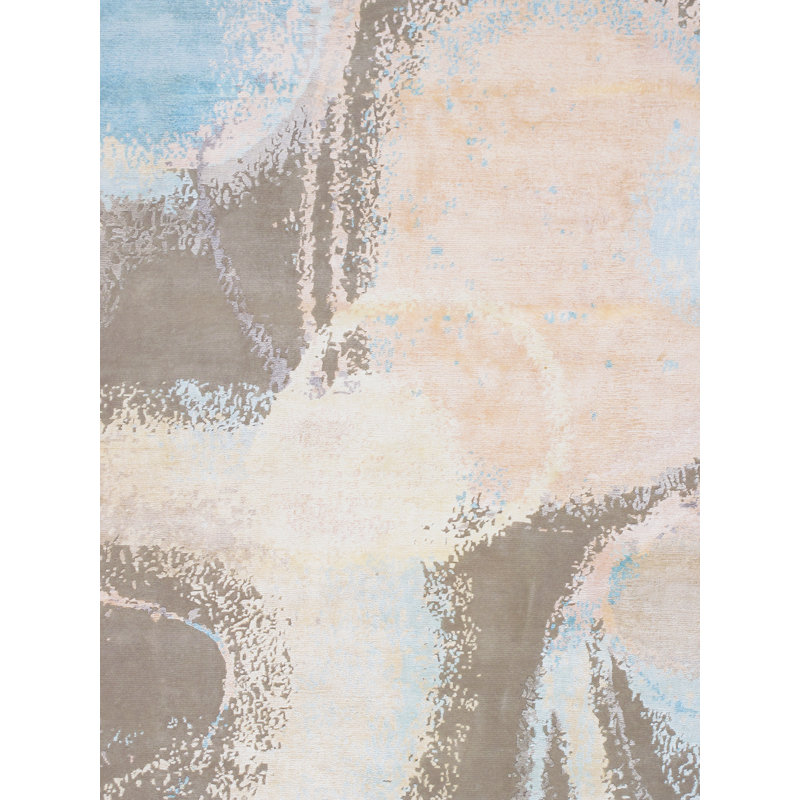 Handmade Wool Abstract Area Rug