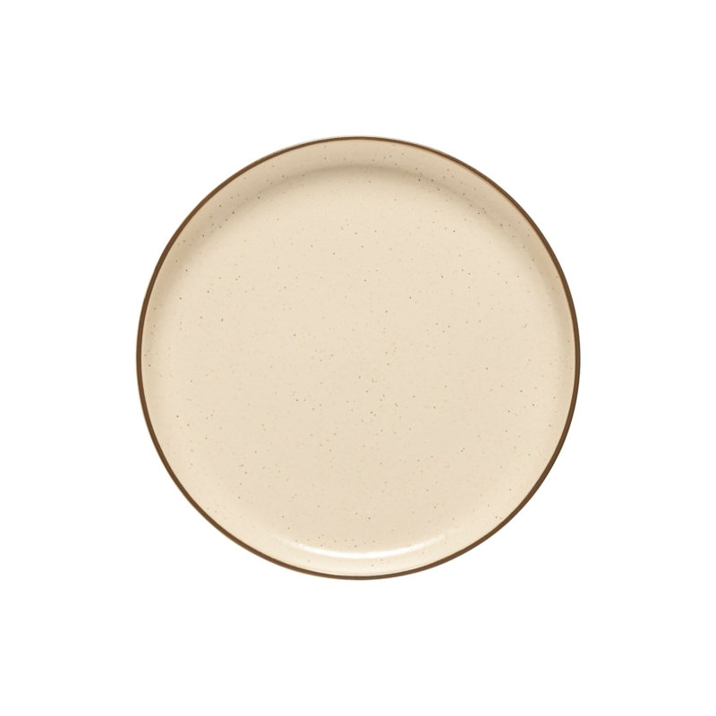 Monterosa Stoneware Dinner Plate, Cream Cocoa