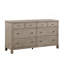 Commode 1 pièce classique avec 8 tiroirs