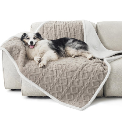 Flannel Large Dog Fleece Blanket Pet Supplies 3-Pack Soft Flannel - Main Image