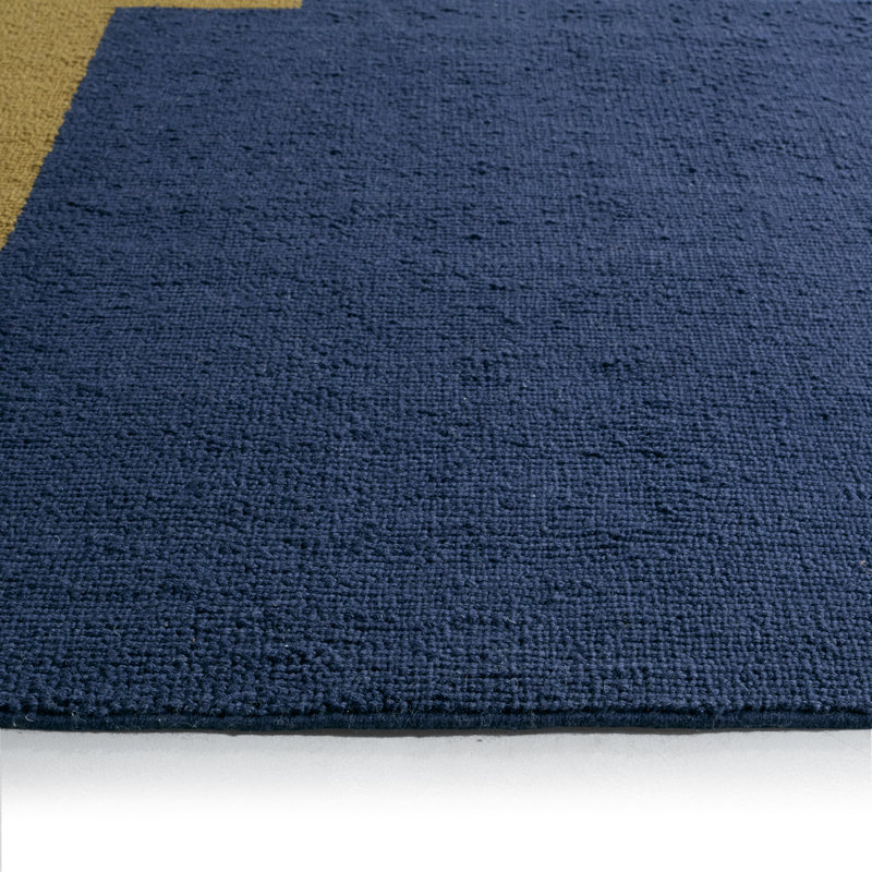 Jaipur Living Amato WVC02 Handwoven Color Block Blue/Yellow Area Rug (6'X9'), Rectangle 9' x 12'