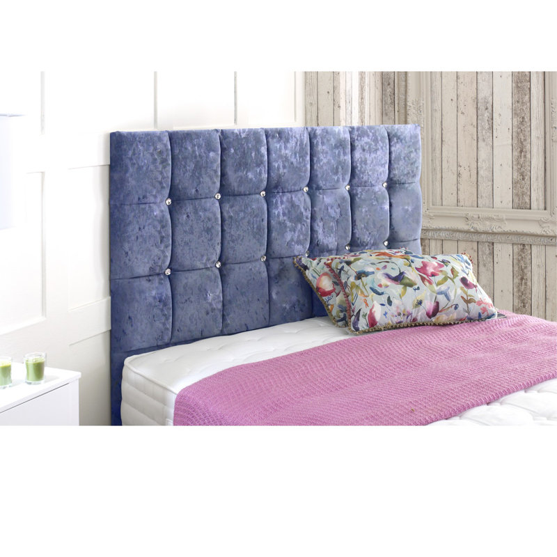 Witte Upholstered Headboard, Superking (6'), Blue