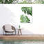 Toile pour l'extérieur Cormican Lexie Greer Double Philodendron-1173698564
