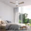 Ventilateur de plafond intelligent 52 po avec télécommande, ensemble d'éclairage inclus, fonctionne avec l'assistant Google et Amazon Alexa, raccourci Siri.-1361002573-1361002572