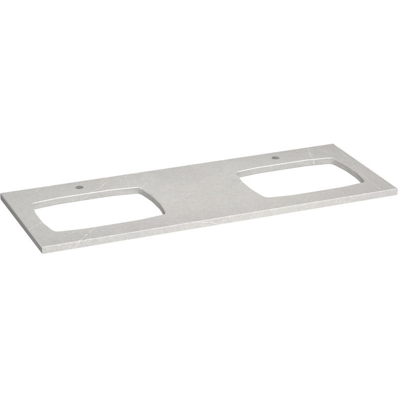 Dessus de meuble-lavabo 61 po Silestone Quartz, Serena éternel