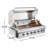 Kalamera 6 - Burner Infrared Gas Grill
