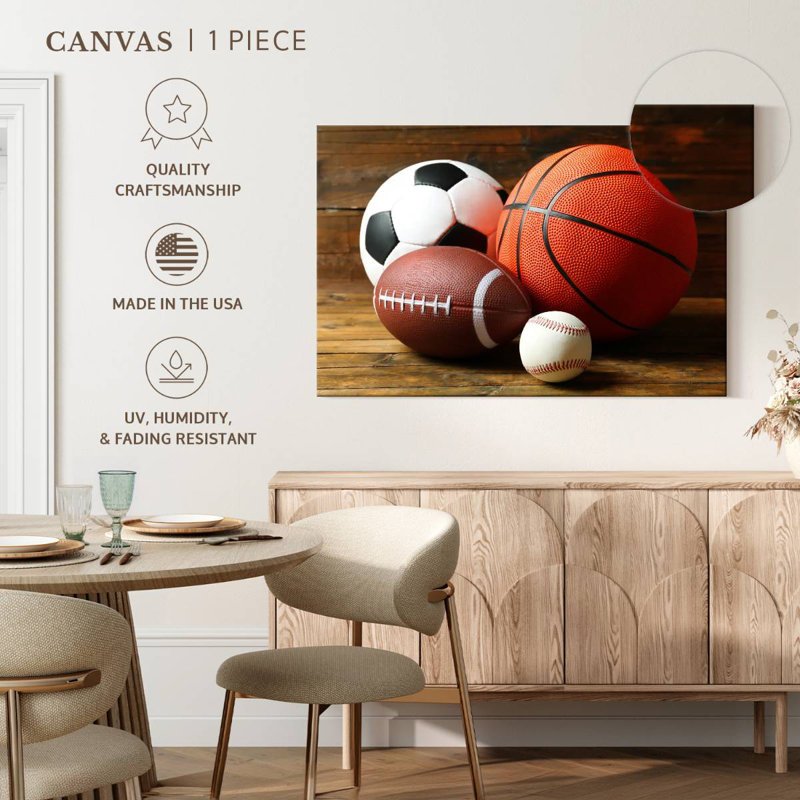Ballons de sport Sireci, H 30 po x l 45 po