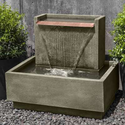 Concrete Stone Waterfall Fountain