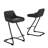 Upholstered Counter Stool With Metal Frame-81851026-82127070