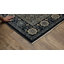 Tapis bleu foncé / ivoire Edner-702370479