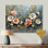 Winter Dance Of Poppies Music - coquelicots, art mural