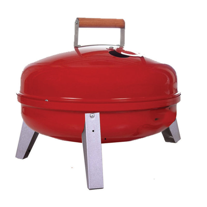 Barbecue au charbon portatif l 19 po Americana Grills, Rouge