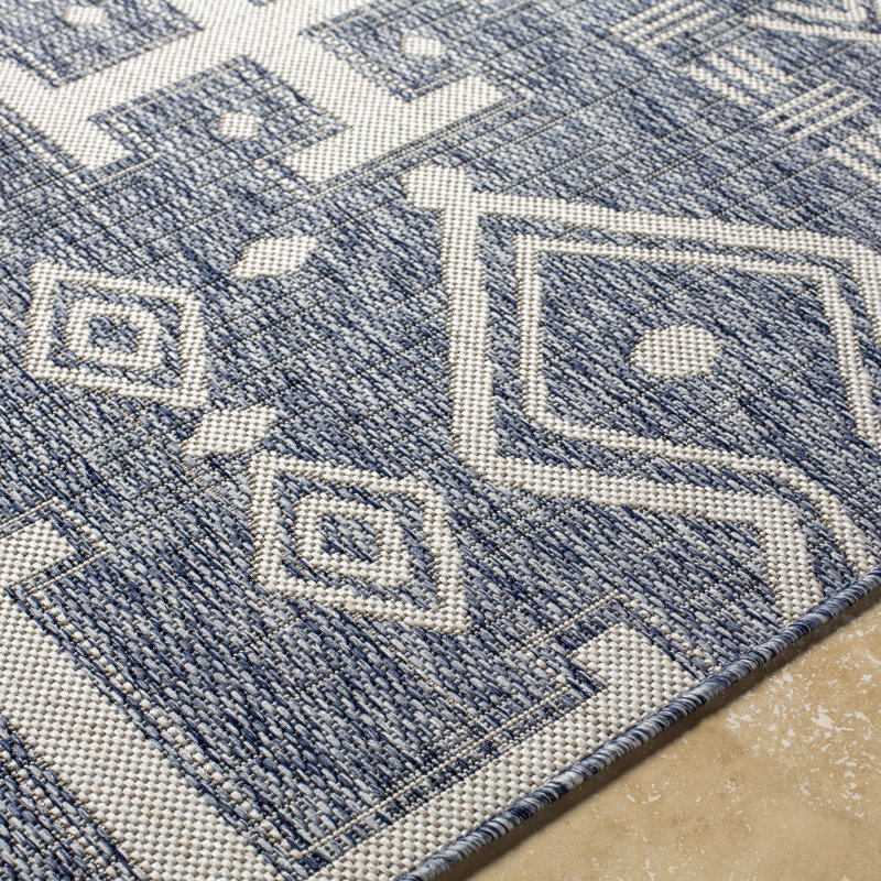 Khalsa Indoor / Outdoor Rug, Rectangle 5'3" x 7'