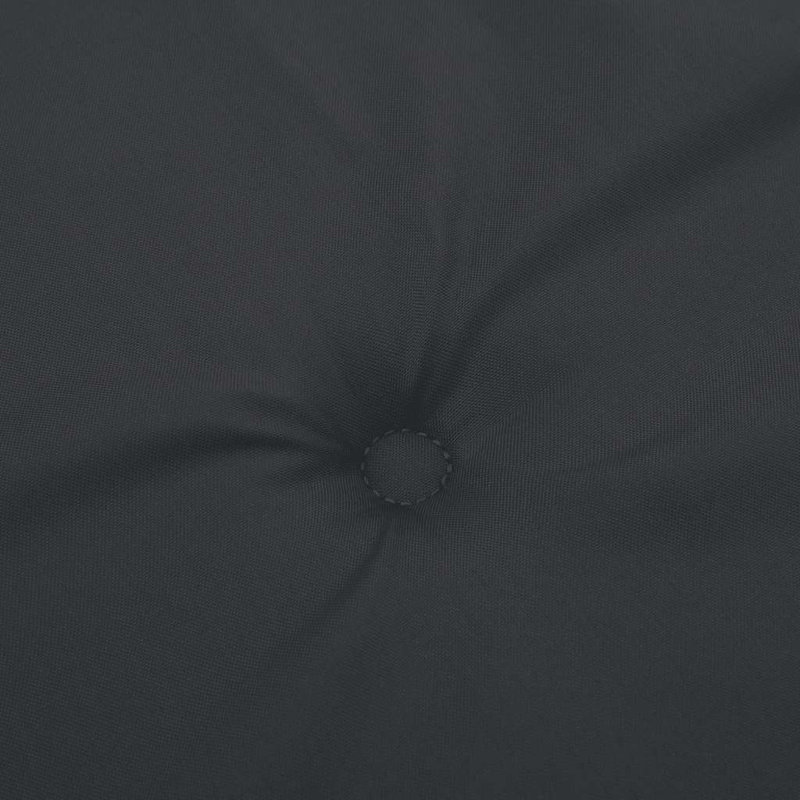 Coussin de siège d'extérieur, Noir, L 39,4 po x P 19,7 po x T 1,6 po