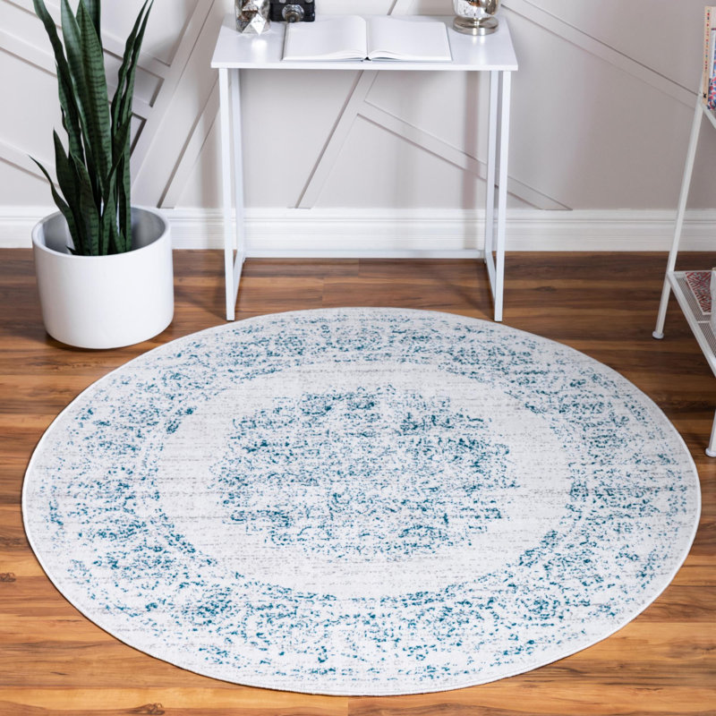 Dota Oriental Indoor Rug, Round 5'3"