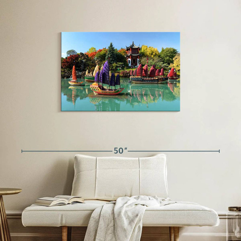 Mehar, bateaux de sampan de Montréal, H 24 po x l 36 po